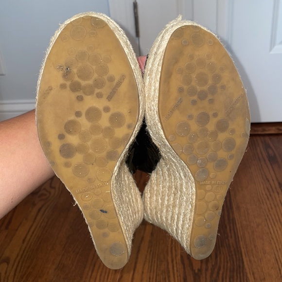 Jimmy Choo Black Patent Leather Espadrilles - Picture 5 of 7